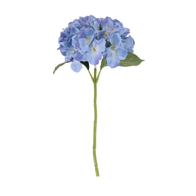 Blue Short Stem Hydrangea 40cm x 17cm image number 1
