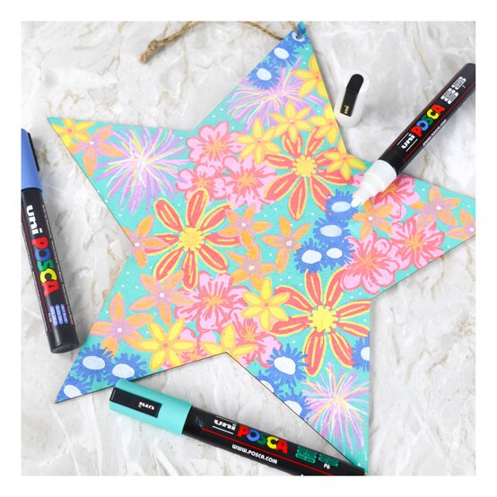 Uni-ball Posca Pastel PC-5M Marker Pens 8 Pack image number 3