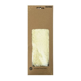 Pale Yellow Shredded Tissue Paper 25g 