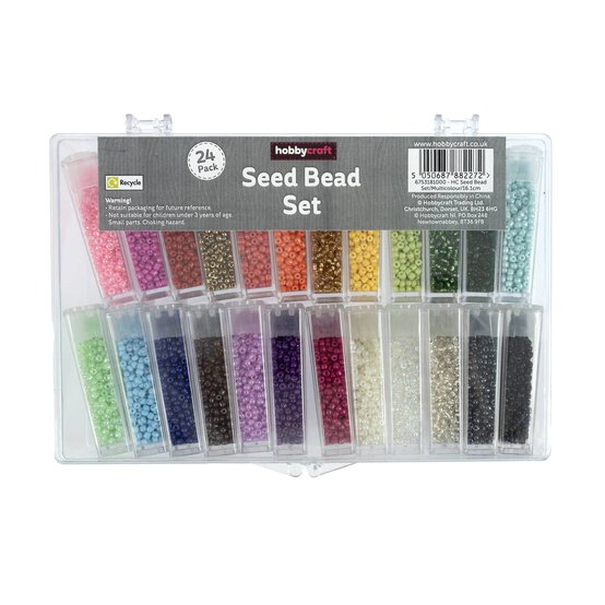 Multicolour Seed Bead Set image number 1