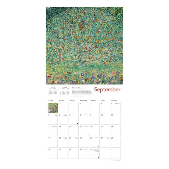 Klimt Landscapes Wall Calendar 2027 image number 3