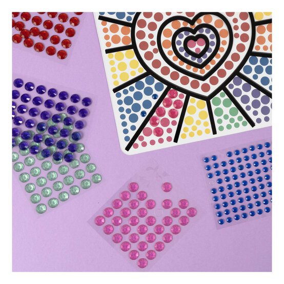 Floral Love Gem Suncatcher Kit 2 Pack image number 3