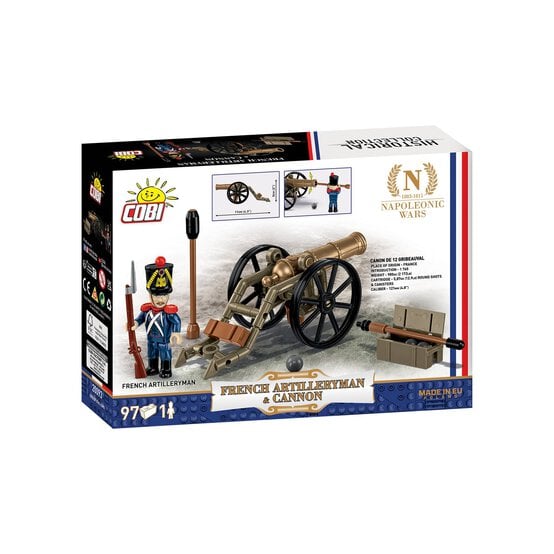 COBI French Artilleryman and Cannon Set 1:35 image number 4