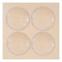 Sizzix Circle Shaker Domes 3.5 Inches 4 Pack image number 2