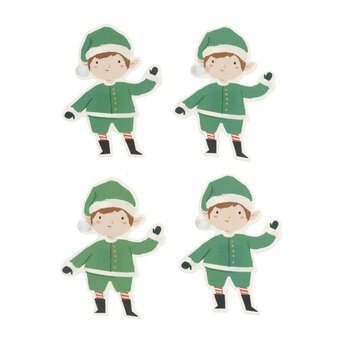 Elf Card Toppers 4 Pack