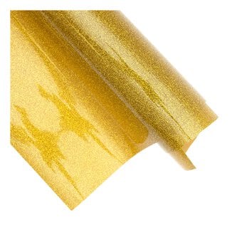 Siser Gold Glitter Heat Transfer Vinyl 30cm x 50cm