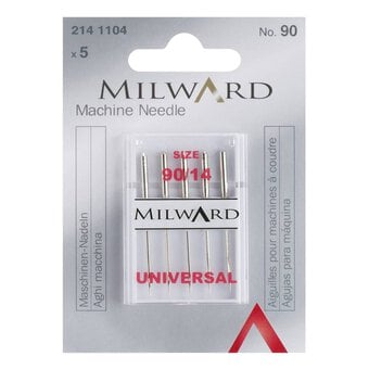 Milward 90 Gauge Machine Needles 5 Pack