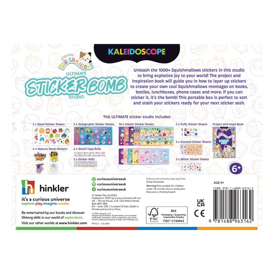 Squishmallows Ultimate Sticker Bomb Studio image number 9