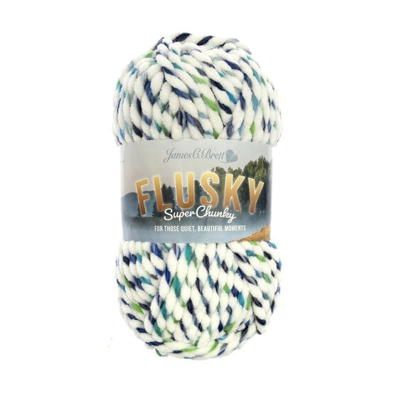 James C Brett Lagoon Flusky Super Chunky 100g image number 1