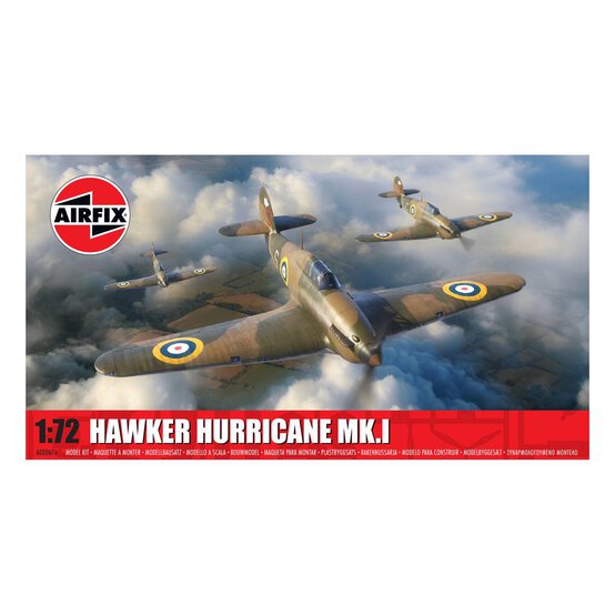 Airfix Hawker Hurricane Mk.I Model Kit 1:72 image number 1