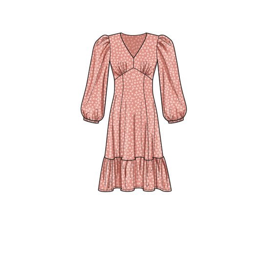 Simplicity Women's Dress Sewing Pattern S9642 (4-12) image number 4