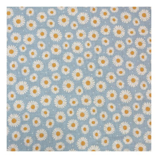 WI Ditsy Daisy Cotton Fabric by the Metre image number 2