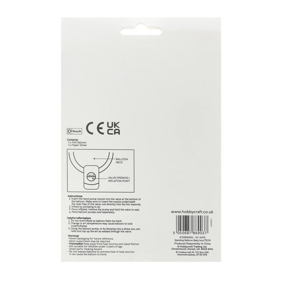 Standing Baby Boy Balloon 75cm image number 5