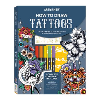 Artmaker How to Draw Tattoos Kit
