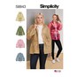 Simplicity Women's Jackets Sewing Pattern S8843 (AA XXS-M) image number 1