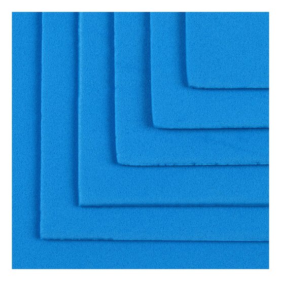 Blue EVA Foam Sheets A4 6 Pack image number 4