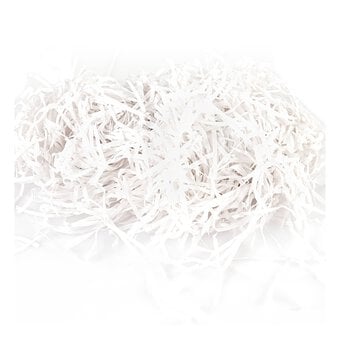 White Shredded Tissue Paper 25g