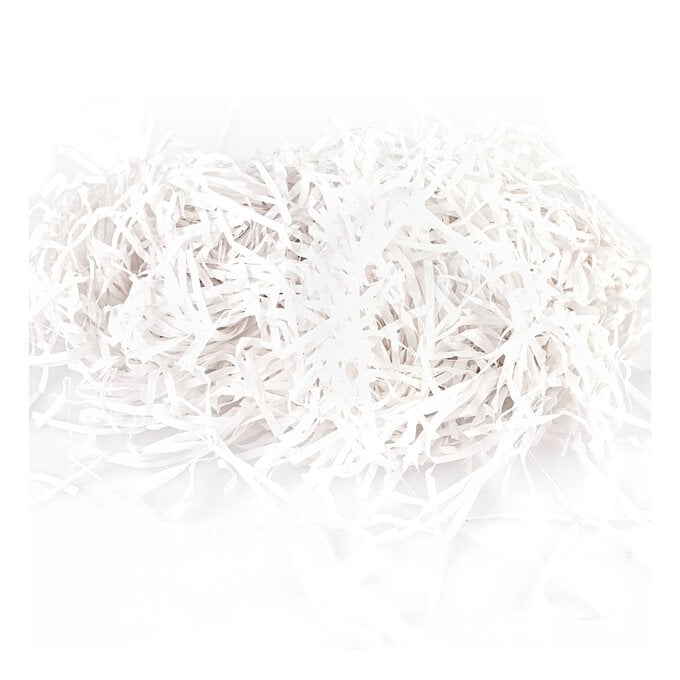 White Shredded Tissue Paper 25g image number 1