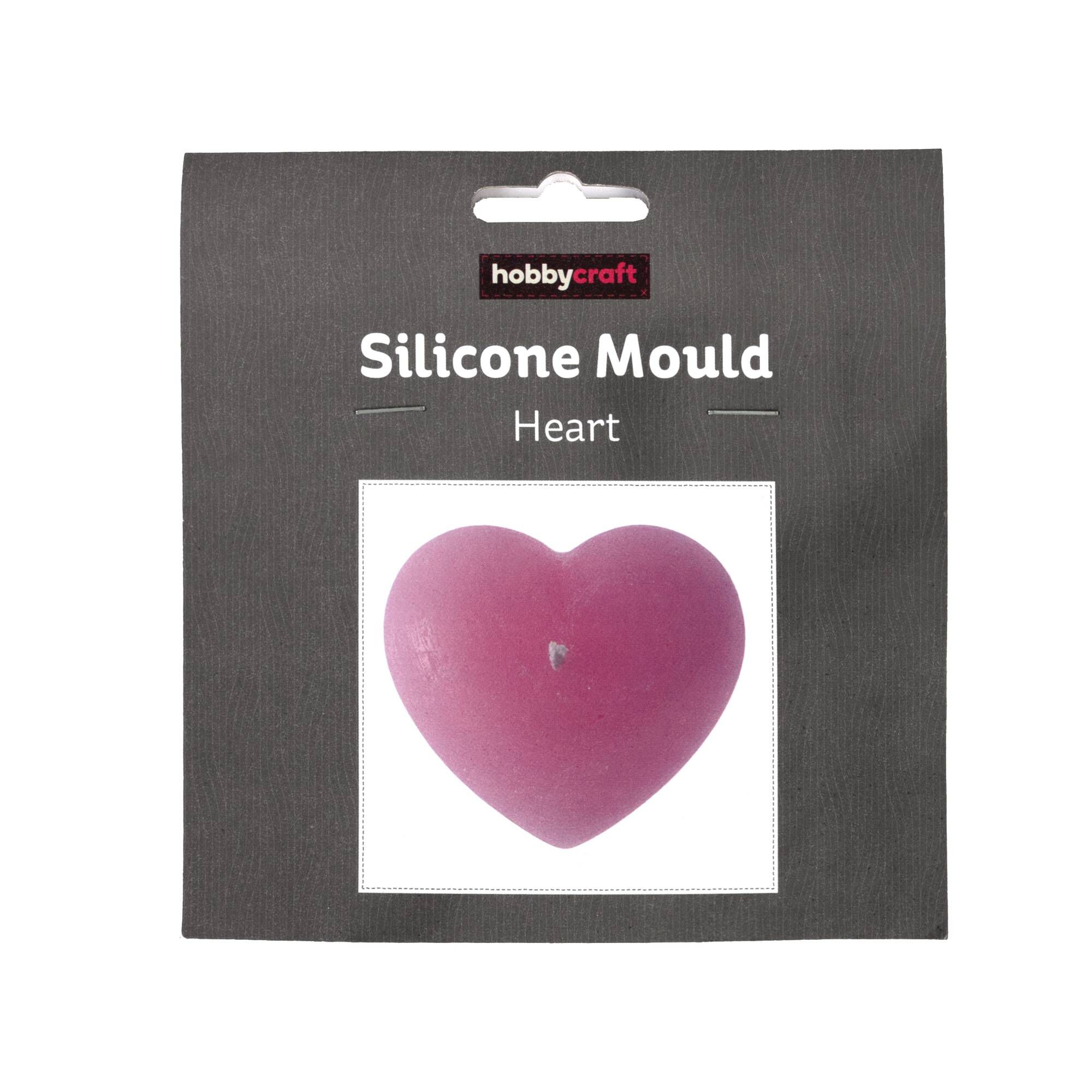 Heart Silicone Mould Hobbycraft