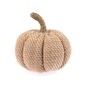 Orange Cotton Striped Pumpkin 9cm image number 1