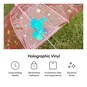 Cricut Neon Riot Holographic Vinyl 12 x 24 Inches 3 Pack image number 4