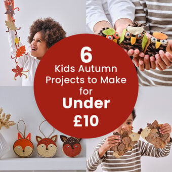 6 Kids Autumn Projects to Make for Under £10