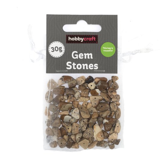 Brown Gem Stones 30g image number 3