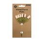 Soft Pink Tulip Wired Floral Picks 12cm 6 Pack image number 4