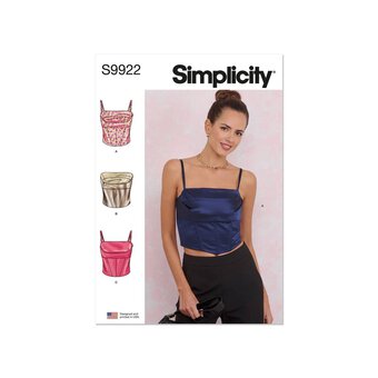 Simplicity Women's Corsets  Sewing Pattern S9922 (U5 16-24)