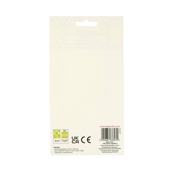 Retro Alphabet Puffy Stickers  image number 5