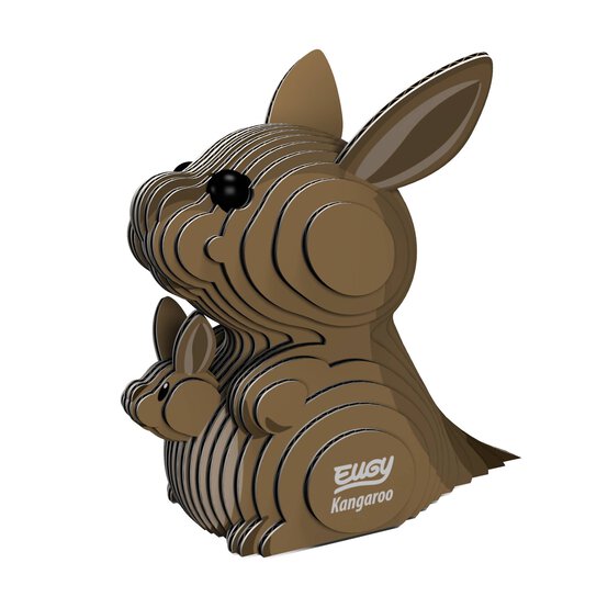 Eugy 3D Kangaroo Model image number 1