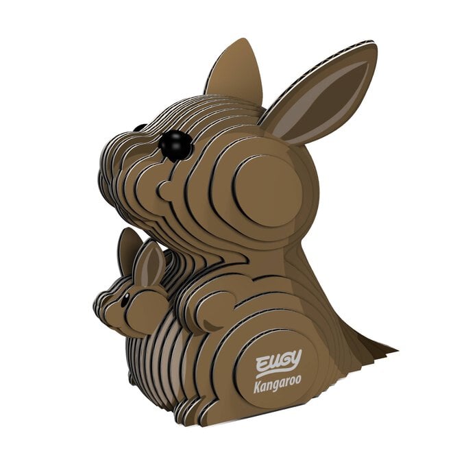 Eugy 3D Kangaroo Model image number 1