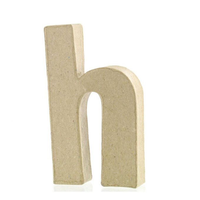 Lowercase Mini Mache Letter H image number 1