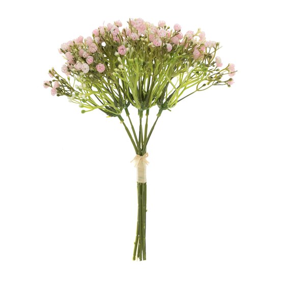 Pink Gypsophila Bunch 32cm image number 1