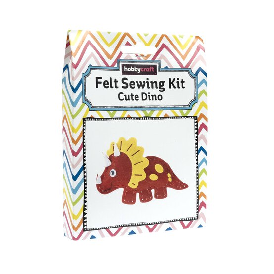 Cute Dino Felt Sewing Kit image number 1