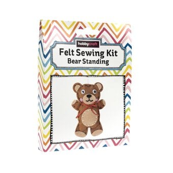Standing Bear Felt Sewing Kit