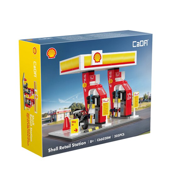 CaDA Shell Retail Station 305 Pieces image number 1