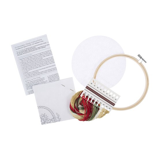 Trimits Strawberries Embroidery Hoop Kit image number 3