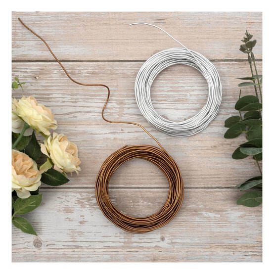 Silver Aluminium Wire 2mm x 11.5m