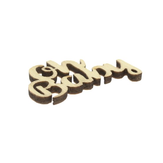 Create & Celebrate Oh Baby Wooden Confetti 24 Pack image number 3