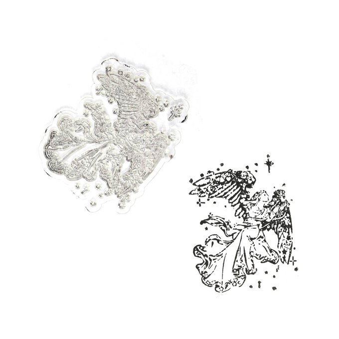 Angel Clear Stamp Hobbycraft