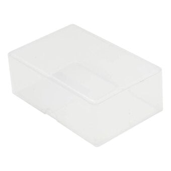 Plastic Storage Box 3.6cm x 6.3cm x 9.9cm