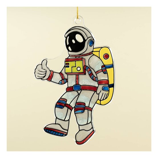 Astronaut Plastic Suncatcher image number 3