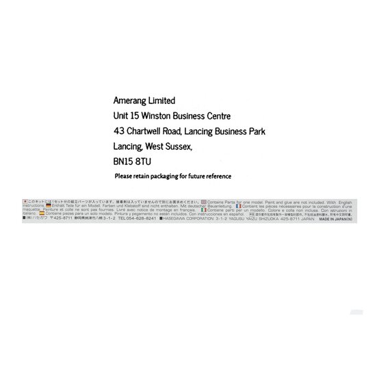 Hasegawa Jaguar GR Mk.1/A Model Kit 1:72 image number 3