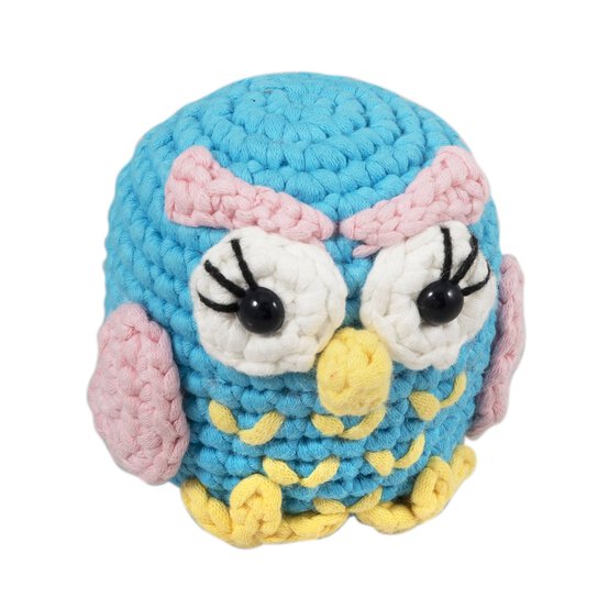 Trimits Beginner&rsquo;s Amigurumi Crochet Owl Kit image number 3