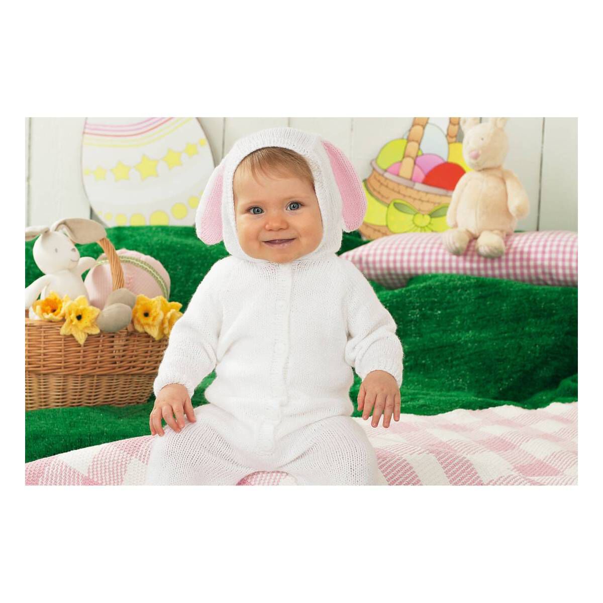FREE PATTERN Knit a Bunny Onesie Pattern Hobbycraft