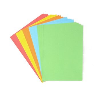 Bright Coloured Paper A4 20 Pack image number 3