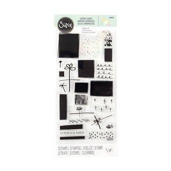 Sizzix Gift Wrap Layered Stamp Set 23 Pieces