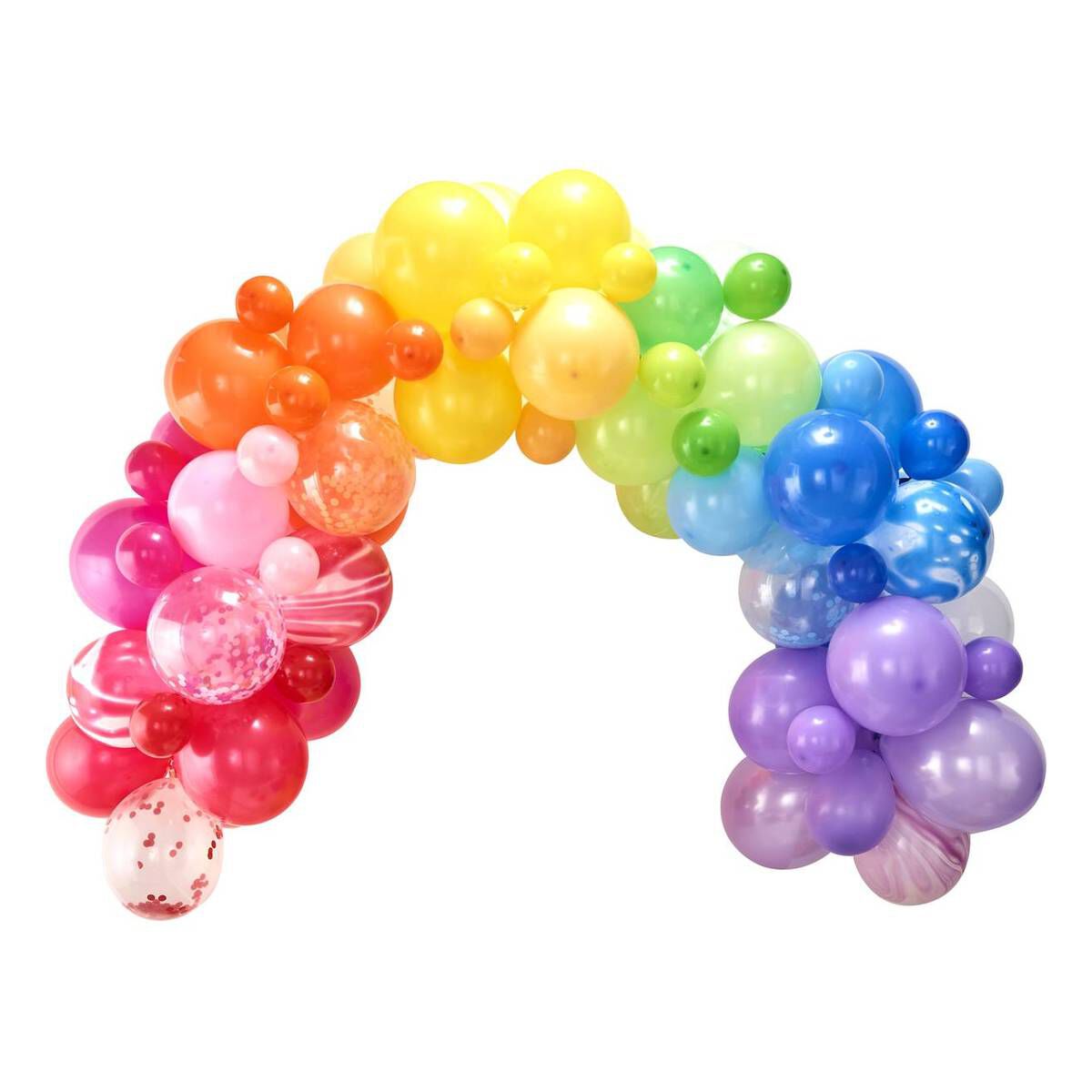 Ginger Ray Rainbow Balloon Arch Kit Hobbycraft