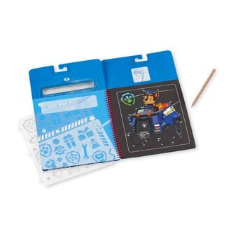 Melissa & Doug Paw Patrol Chase Scratch Art Activity Pad image number 2